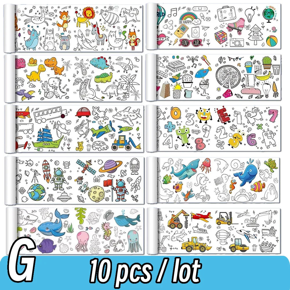 Rouleau de dessin pour enfants – 90 cm | Papier à colorier & activités créatives
