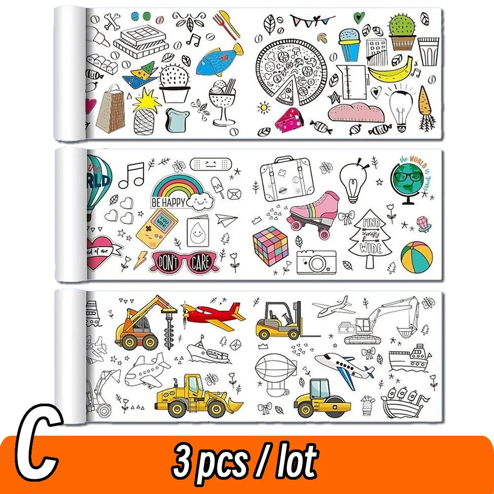 Rouleau de dessin pour enfants – 90 cm | Papier à colorier & activités créatives