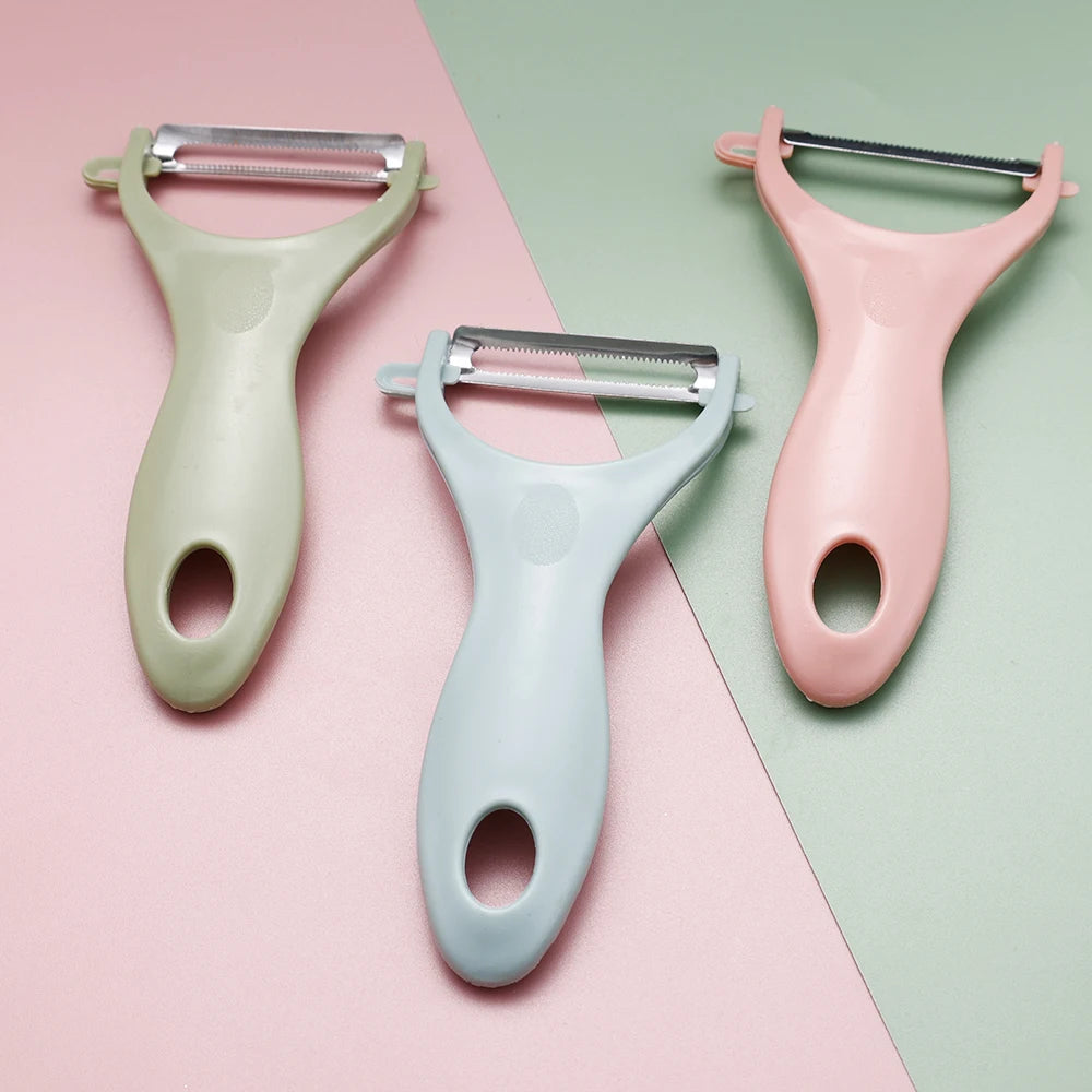 Éplucheur multifonction en acier inoxydable