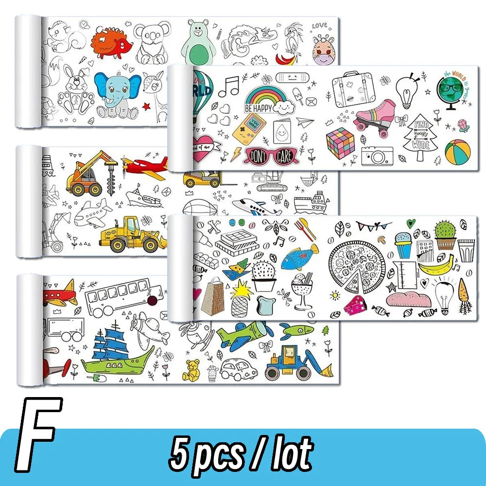 Rouleau de dessin pour enfants – 90 cm | Papier à colorier & activités créatives