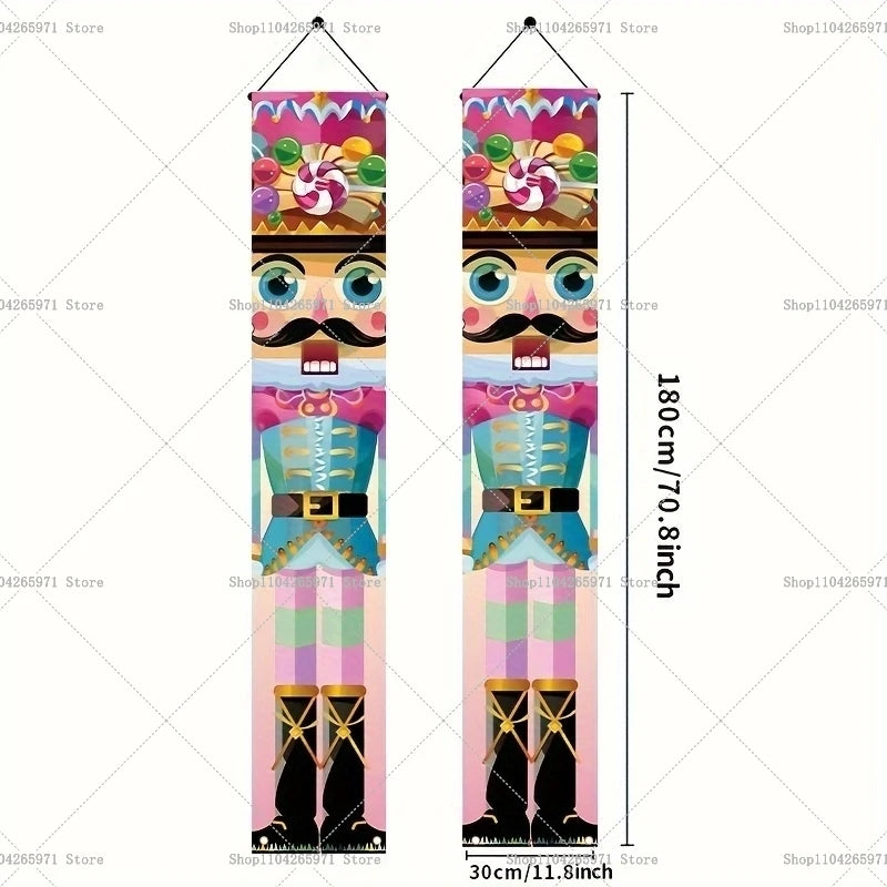 Soldat Casse-Noisette suspendu – Décoration de porte & maison