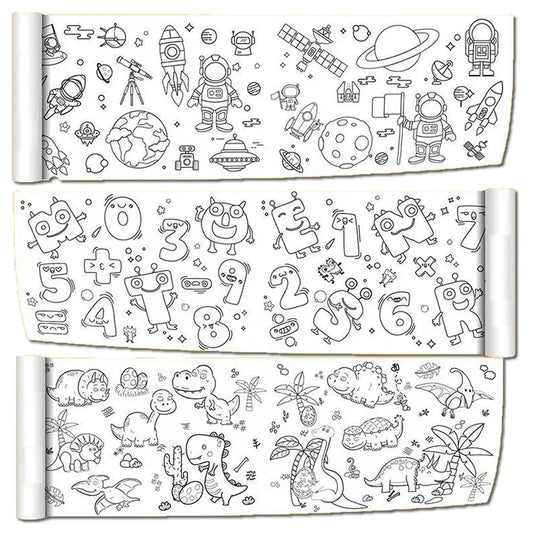 Rouleau de dessin pour enfants – 90 cm | Papier à colorier & activités créatives