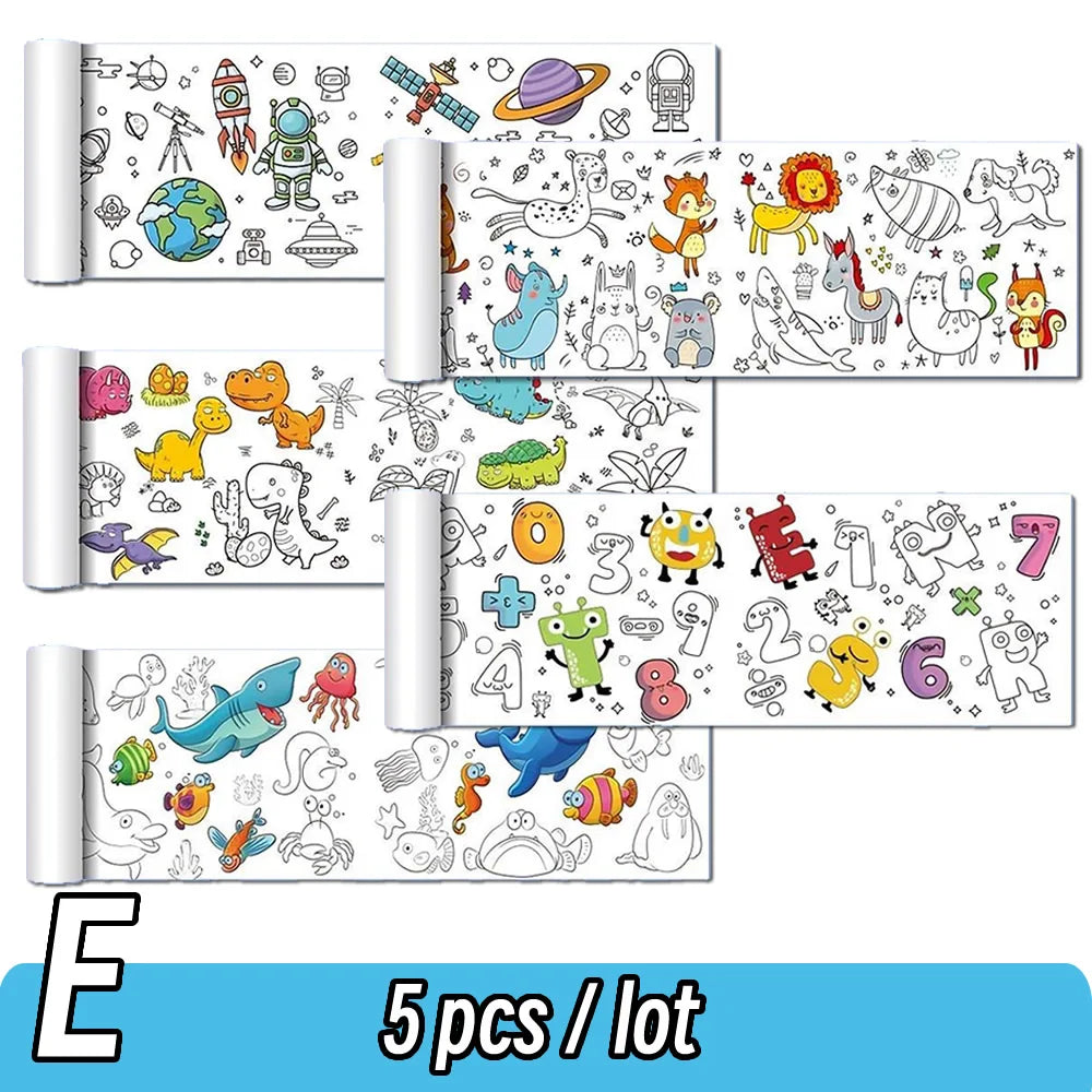 Rouleau de dessin pour enfants – 90 cm | Papier à colorier & activités créatives
